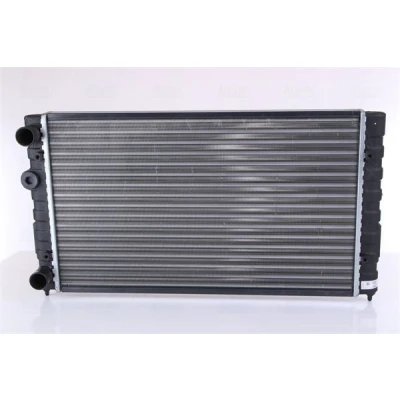 Abbildung von NISSENS 651871 Kühler, Motorkühlung Aluminium 525 322 32 Kühlrippen mechanisch gefügt VOLKSWAGEN: GOLF 3, Vento