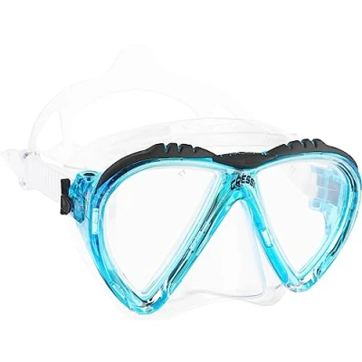 Abbildung von Cressi Tauchmaske Lince Low Volume Made In Italy, gelb, DS311010