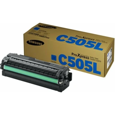 Abbildung von Samsung CLT C505L (SU035A) Cyan Toner (Original)