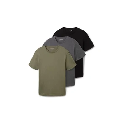 Abbildung von TOM Tailor IM Dreierpack Tshirt basic, Herren, Größe: Small, Black