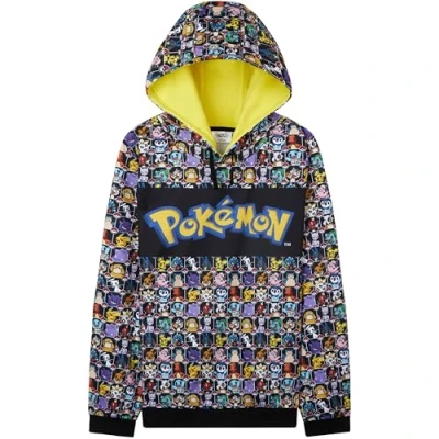 Abbildung von Pokemon Jungen Hoodie 4 15 Jahre Coole Hoodies für Cooler Pullover Jugendliche Kinder (13 14 Jahre, Mehrfarbig)