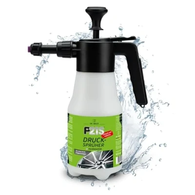 Abbildung von DR. WACK P21S Drucksprüher 925 ml Sprühflasche für Felgenreiniger (ohne Inhalt) Pumpflasche mit Drehventil Schnelle &amp; einfache Felgenreinigung Auto Zubehör Hochwertige Autopflege