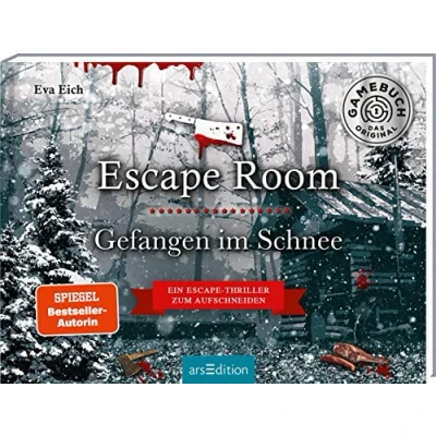 Abbildung von Escape Room. Gefangen im Schnee: Ein Thriller zum Aufschneiden Das Original. Room