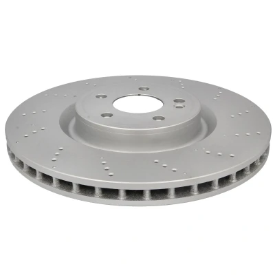Abbildung von DELPHI Bremsscheibe MERCEDES BENZ: GLB, A Class, CLA Coupe 350mm 30mm 5 Belüftet, gelocht beschichtet hochgekohlt BG9400C Bremsscheiben