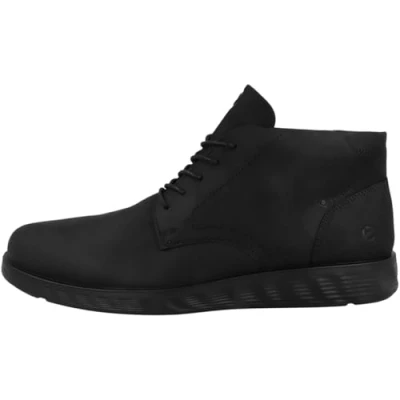 Abbildung von ECCO LITE Hybrid MID CUT Sportlicher Schnürer, Herren, Größe: 41, Black Schuhe
