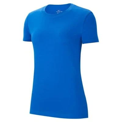 Abbildung von Nike Damen W Nk Park20 Tee T Shirt, Royal Blue/White, L EU