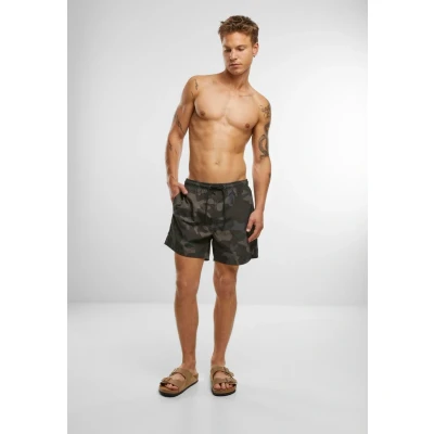 Abbildung von Brandit Basic Badeshorts, Herren, Größe: Medium, Darkcamo