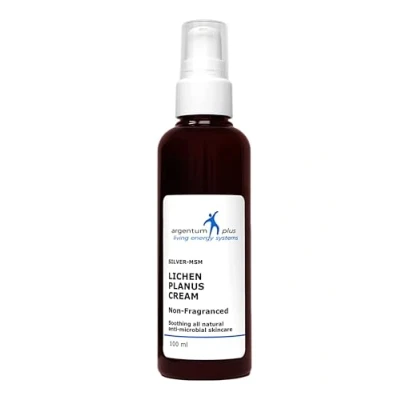 Abbildung von argentum plus Silber MSM Lichen Planus Creme nicht parfümiert 100ml Für zu neigender Haut