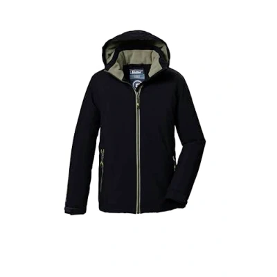 Abbildung von killtec Jungen Funktionsjacke/Outdoorjcake mit Kapuze KOW 369 BYS JCKT, schwarz, 140, 42163 000
