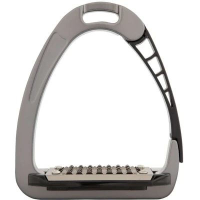 Abbildung von Acavallo Steigbügel Arena AluPRO Jr. Titan/Schwarz 10.5cm