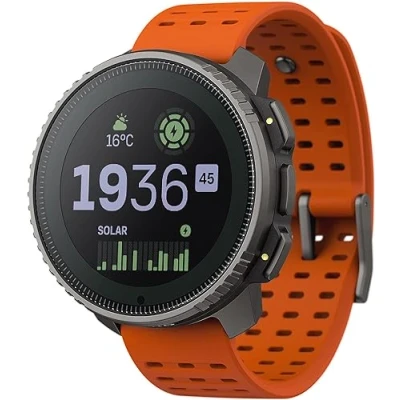 Abbildung von SUUNTO Vertical Abenteuer Uhr GPS Smartwatch, Zweifrequenz Navigation, Kostenlose Offline Karten, mit Solarladung Akkulaufzeit bis zu 65 Tagen, Militärgeprüftes Gehäuse, 100m Wasserdichtigkeit