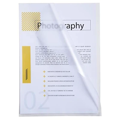 Abbildung von Exacompta 57120E 100er Pack Economy PP Kunststoff Aktenhüllen. für DIN A4 transparent genarbt farbig sortiert oben und seitlich offen Plastikhülle Klarsichthülle Büro die mobile Organisation