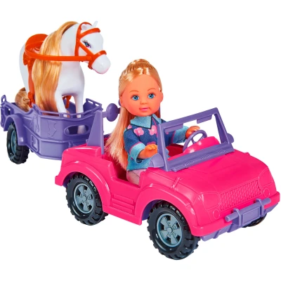 Abbildung von SIMBA Minipuppe »Evi Love Horse Trailer«