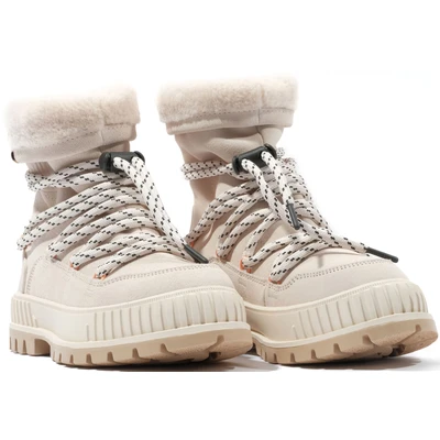 Abbildung von Palladium Snowboot/Winterstiefel, Damen, Größe: 43, White Schuhe