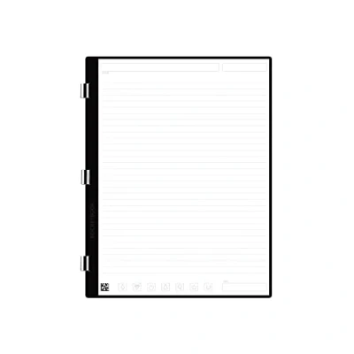 Abbildung von Rocketbook Neue Pro linierte Seiten Packung Scannbare für To Do Listen und Agendas Schreiben, Scannen, Löschen, Wiederverwenden 20 Blatt Briefgröße: 19,8 x 26,7 cm