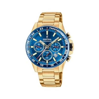 Abbildung von Festina Herren Analog Quarz Uhr mit Edelstahl Armband F20634/3