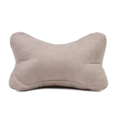 Abbildung von Gözze Kuschelweiches Lesekissen Darco, Ideal als Sofakissen oder Leseknochen, 40 x 25 cm Taupe