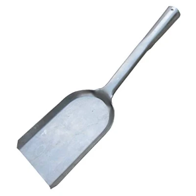 Abbildung von Kamin Ascheschaufel, 35,6 cm lang, aus einem Stück, intakt geformt, Grillkohle, Mini Staubschaufel, Ofenschaufel, Schwerer Stahl, Kohleschaufel