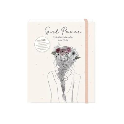 Abbildung von Schülerkalender 2024 / 2025 Girl Power: Terminplaner Hardcover