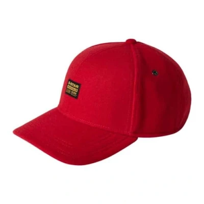Abbildung von G STAR RAW Herren Originals Baseball Cap, Rot (dk Flame D03219 D420 8050), PC