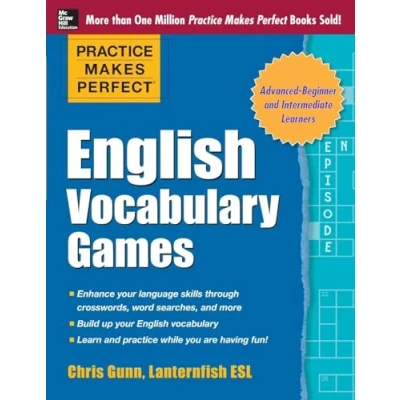 Abbildung von Practice Makes Perfect English Vocabulary Games (Practice Series)