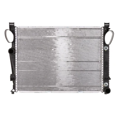 Abbildung von NRF EASY FIT 58366 Kühler, Motorkühlung Aluminium 640 475 42 mit Dichtring Kühlrippen gelötet