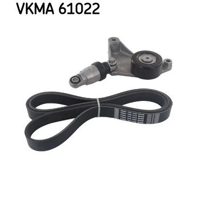 Abbildung von SKF VKMA 61022 Keilrippenriemensatz mit Spanndämpfer, Spannrolle TOYOTA: Avensis II Station Wagon, RAV4 Off Road