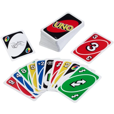 Abbildung von Mattel Games UNO Kartenspiel IM Thekendisplay Brettspiel für Kinder, Größe: One Size, Multicolor