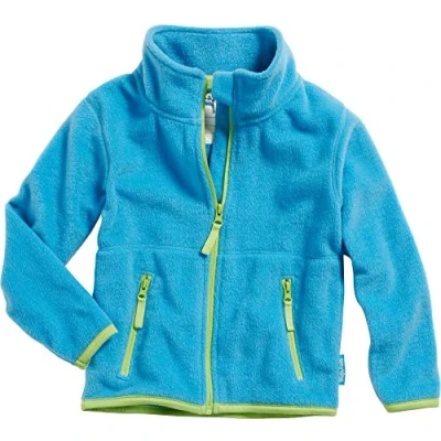 Abbildung von Playshoes Unisex Kinder Fleece Jacke Outdoor Oberteil, aquablau, 116