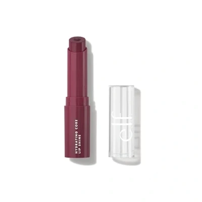 Abbildung von e.l.f. Hydrating Core Lip Shine, Pflegender &amp; Nährender Lippenbalsam, Getönter Lippenpflegestift, Vegan Tierversuchsfrei, Happy, 2,8 g