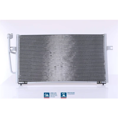 Abbildung von NISSENS 94305 Klimakondensator ohne Trockner Aluminium 650 R 134a