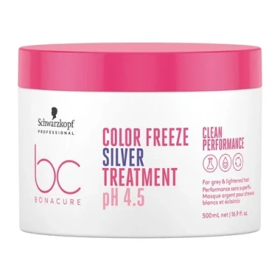 Abbildung von Schwarzkopf Professional Bonacure Color Freeze Silver Treatment 500 ml