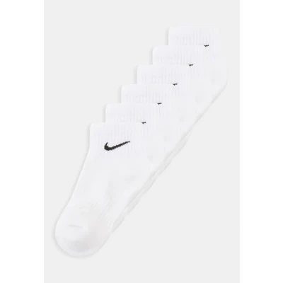 Abbildung von Nike Performance Everyday CUSH Ankle 6 PACK Unisex Sportsocken, Größe: 38 42, White/black