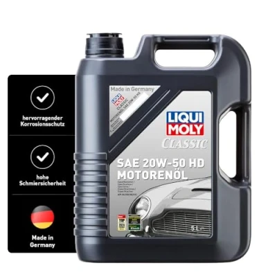 Abbildung von LIQUI MOLY Classic Motorenöl SAE 20W 50 HD 5 L mineralisches Motoröl Art. Nr.: 1129