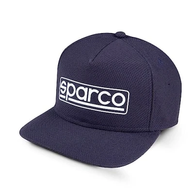 Abbildung von Sparco Unisex Mütze Stretch Marineblau Baseballkappe, One Size Einheitsgröße