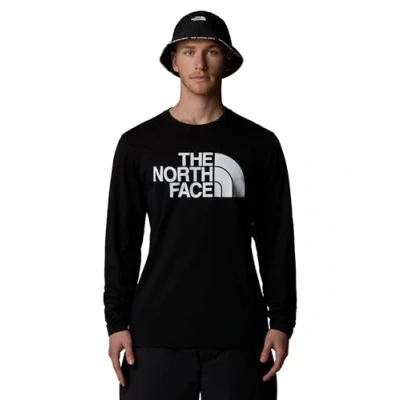 Abbildung von THE NORTH FACE Half Dome T Shirt Herren Langarm TNF Black, M