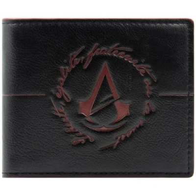 Abbildung von Assassin&#039;s Creed Unity Französische Revolution Geldbörse/Geldbeutel Bi Fold Münzfach &amp; Kartenhalter, Schwarz
