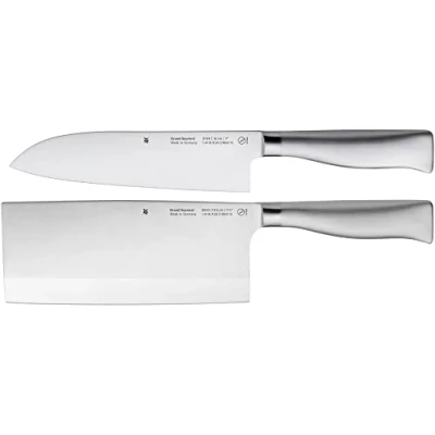Abbildung von WMF Grand Gourmet Asia Messerset 2teilig, Made in Germany, 2 Messer geschmiedet, Küchenmesser Set, Spezialklingenstahl