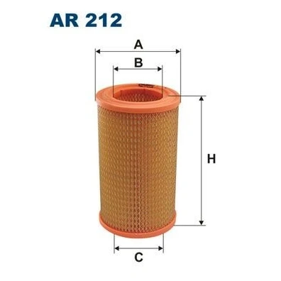 Abbildung von FILTRON AR 212 Luftfilter 188 112 Filtereinsatz