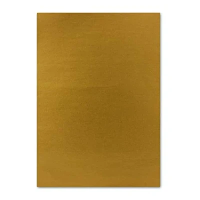 Abbildung von 50 Blatt DIN A5 Papier Gold Metallic 120gr 14,8 x 21cm Bastelbogen Tonpapier Bastelpapier Briefbogen FarbenFroh by GUSTAV NEUSER
