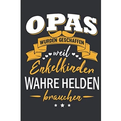 Abbildung von Opa und die Enkelkinder: Notizbuch für Geschichten von