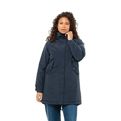 Abbildung von Jack Wolfskin Talforst Parka, Damen, Größe: XXL, Night blue