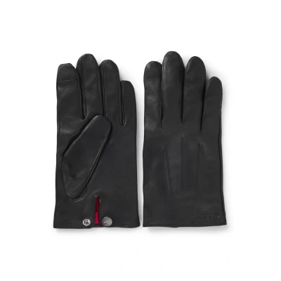 Abbildung von HUGO JAAN Fingerhandschuh, Herren, Größe: 10, Black