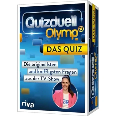 Abbildung von Quizduell Olymp Das Kartenspiel: Die originellsten und kniffligsten Fragen aus der TV Show Allgemeinwissen trainieren mit spannenden Fragen. Geschenk für Quiz Rätsel Fans