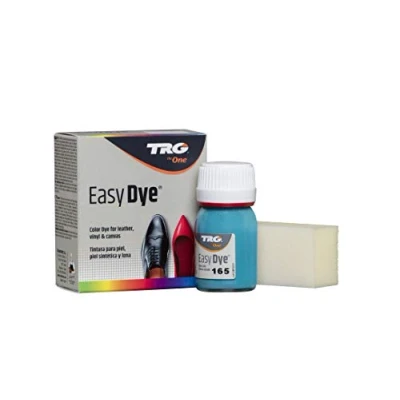 Abbildung von TRG The One Easy Dye, Farbe zur Wiederherstellung der Lederschuhfarbe, Blau (165 Turquoise), 25 ml