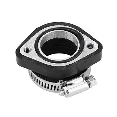 Abbildung von Vergaser Adapter 35Mm Motorrad Gummi Ansaugkrümmer Joint Boot Carb Ersatz Für Oko Koso 28Mm 30Mm Runde Schwarz