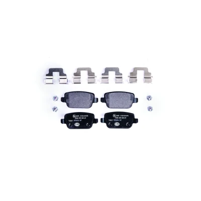 Abbildung von HELLA 8DB 355 025 371 Bremsbelagsatz nicht für Verschleißwarnanzeiger vorbereitet mit Bremssattelschrauben Zubehör FORD: Galaxy Mk2 MPV, S Max Mk1