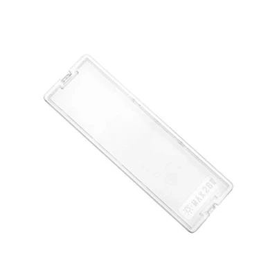 Abbildung von MIRTUX Set mit 1 Lichtabweiser, kompatibel Dunstabzugshaube Fagor, Aspes und Edesa, Maße 50 x 155 mm, Originalcode: KE0001537, Ersatz für Fagor