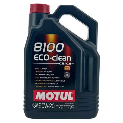 Abbildung von Motul 8100 ECO CLEAN 0W 20 5 Liter