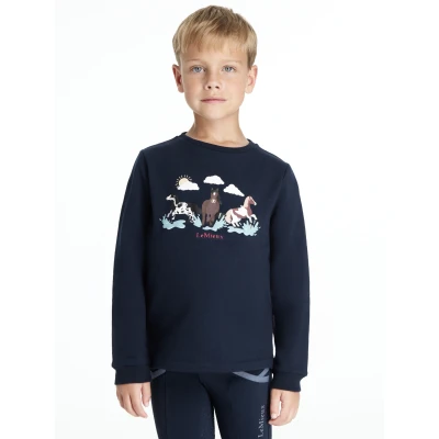 Abbildung von LeMieux Pullover Mini Poppy Kinder Navy 122/128 Agradi.deVerkauft von Agradi